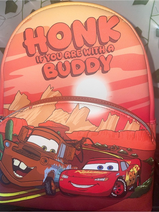 Loungefly Handbags - Loungefly Disney Pixar Cars Duo Radiator Springs Mini Backpack